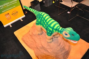 Pleo Robot Dinosaure au CES 2010 #3