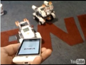 Un SmartPhone HTC Hero sous Android pilote un Robot Lego #1