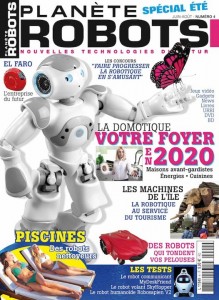 Planète Robots - Couverture du Magazine No4 #1