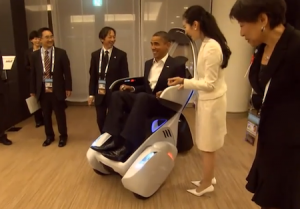 Le Président Obama rencontre des robots japonais #2