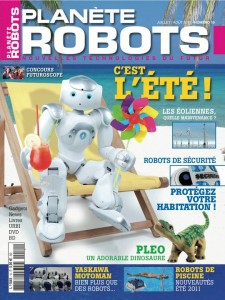 Planète Robots - Couverture du Magazine No10 #1