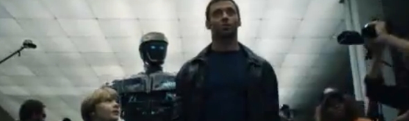 Real Steel - Film - Hugh Jackman et les Robots Boxeurs - Bandeau #2