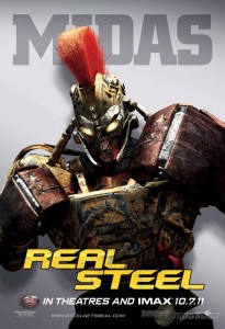 Real Steel - Film - Robot Midas - Poster #3