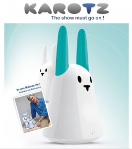 Aldebaran Robotics adopte le Lapin Karotz #1