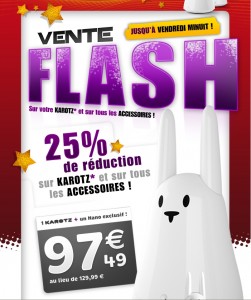 Karotz - Vente Flash Noel #1