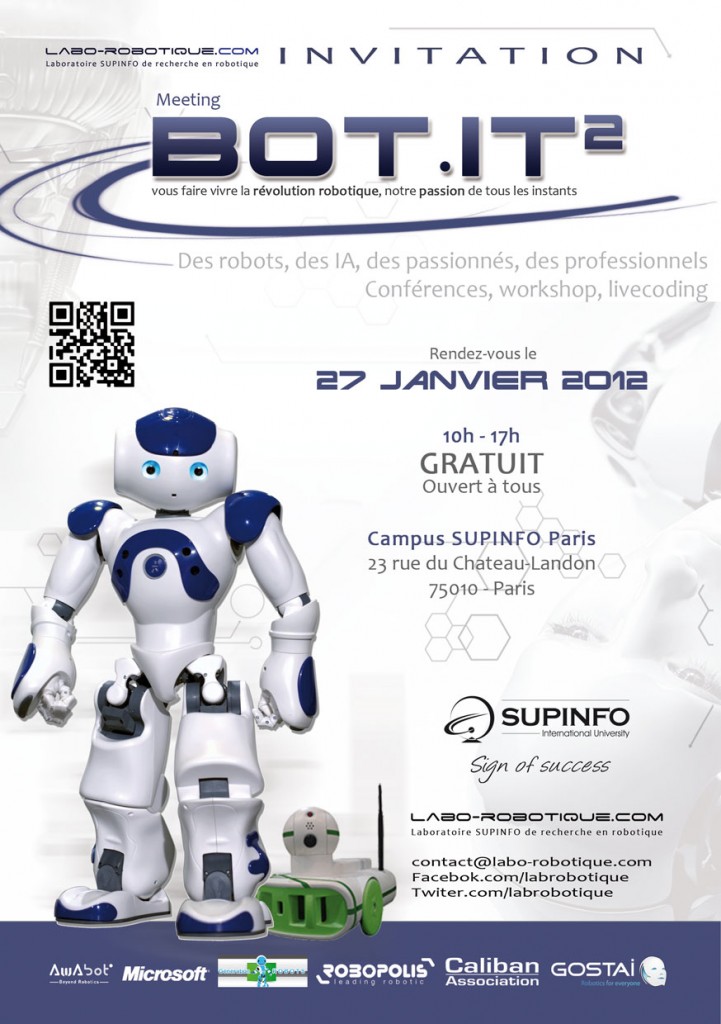 Bot.IT 2 - Meeting Robotique - Laboratoire SupInfo #1