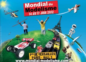 Mondial du modélisme 2012 - Affiche #1