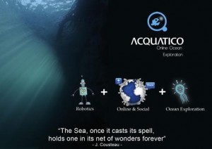 Robot sous marin Aquatico (Kickstarter)