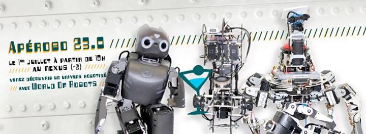 Apérobot 23.0 - La Rencontre mensuelle des passionnés de Robotique - Affiche #2