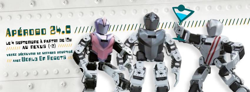Apérobot 24.0 - La Rencontre mensuelle des passionnés de Robotique - Affiche #2
