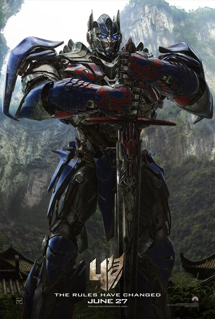 Film Transformers 4 - L'Age de l'Extinction - Affiche Optimus Prime #1