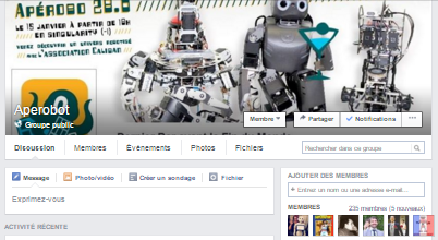Apérobots - Page Facebook #1