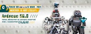 Apérobo 58 - Rencontre Robotique Mensuelle - Affiche #1